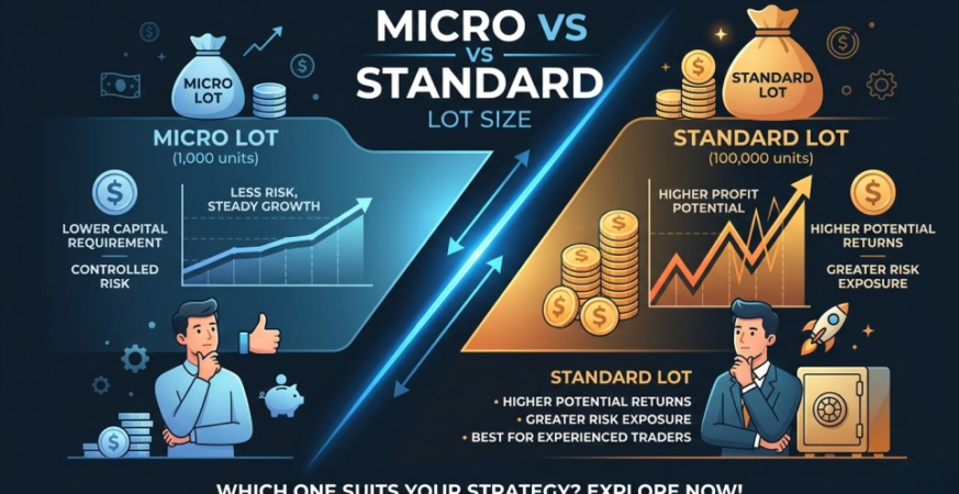 Micro Lot vs Standard Lot in Forex – Which Lot Size Is Better for Traders?